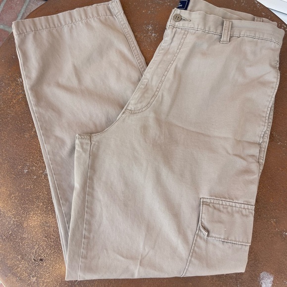 Vtg dockers tan cargo pants 36 x 32 - Picture 1 of 4